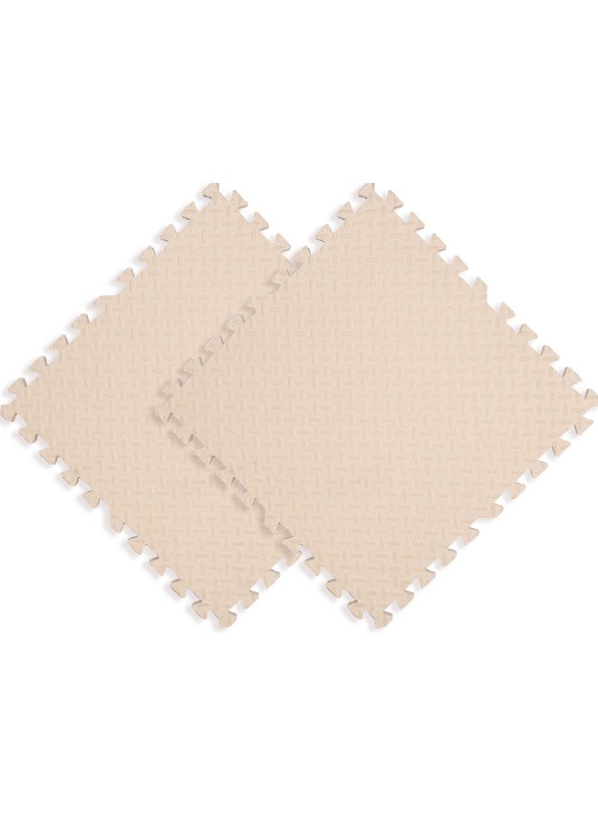 EVA Foam Mat, Foam Baby Play Mat, Puzzle Mat for kids Activity, 2 Pack 60cmx60cmx2.5cm Interlocking Foam Floor Mat for Nursery Room Gym Exercise and Yoga - Image 1