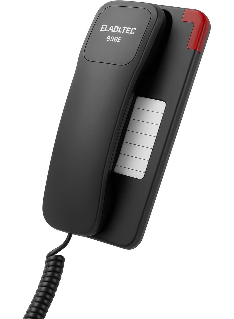 Corded Landline Phone, black- 99BE