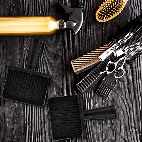 Elesunory 2 Pieces Neck Duster, Barber Brush Neck Duster, Professional Soft Barber Cleaning Brush for Hair Cutting - Image 4