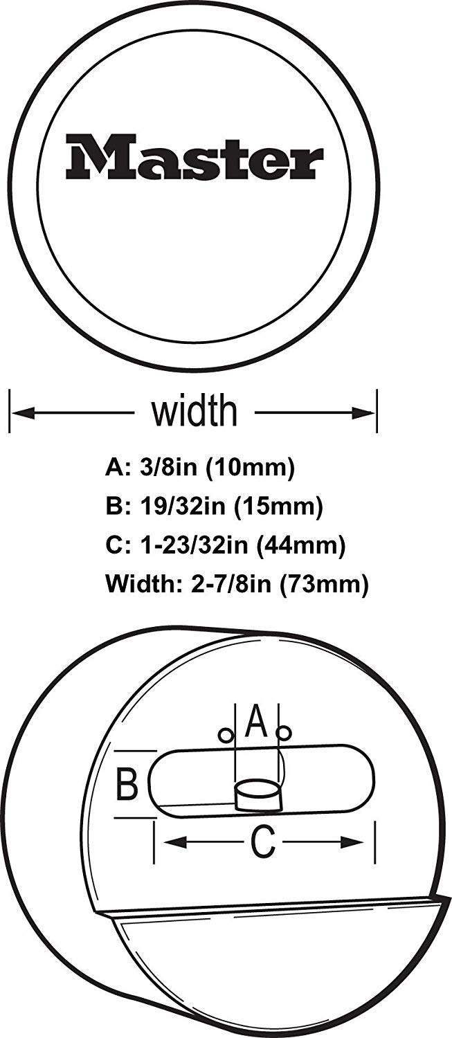 Master Lock Hasp/Hidden Shackle Keyed Alike Padlocks 770-6271KA-4 - Image 4