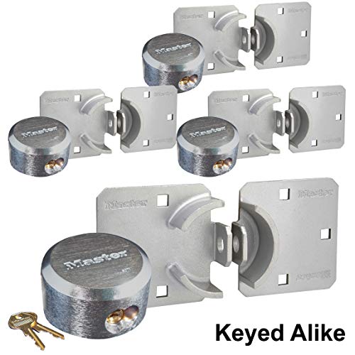 Master Lock Hasp/Hidden Shackle Keyed Alike Padlocks 770-6271KA-4 - Image 2