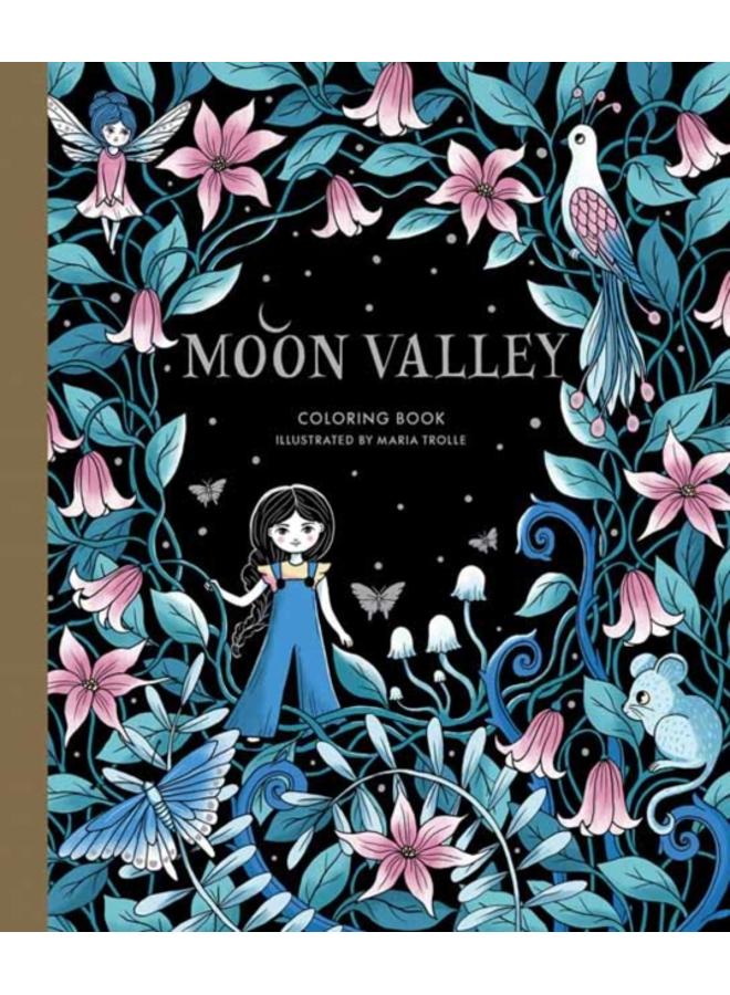 Moon Valley Coloring Book 
