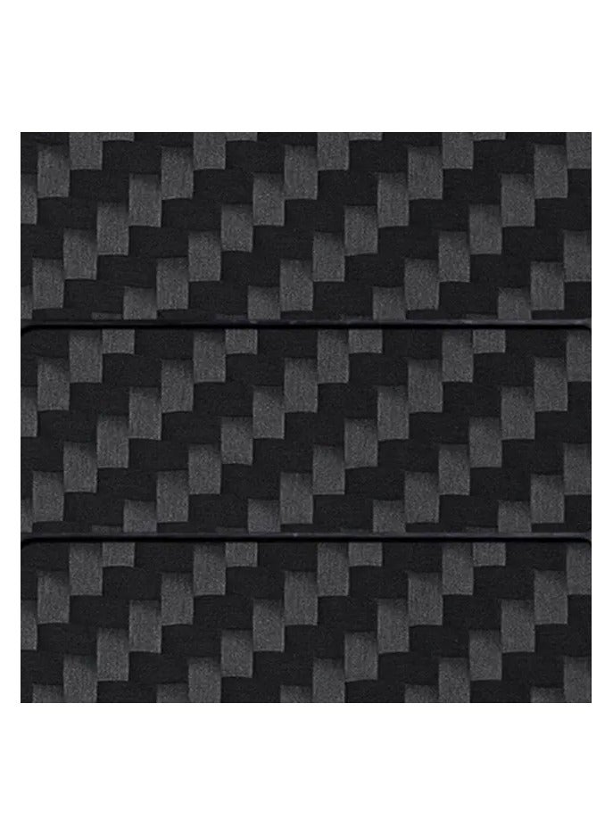 PITAKA Carbon Fiber Link Bracelet Band Modern for Apple Watch/ Lightweight and Durable/ Adjustable Links/ Stainless Steel and Carbon Fiber/ Stylish Replacement Band - Black Carbon - Image 3