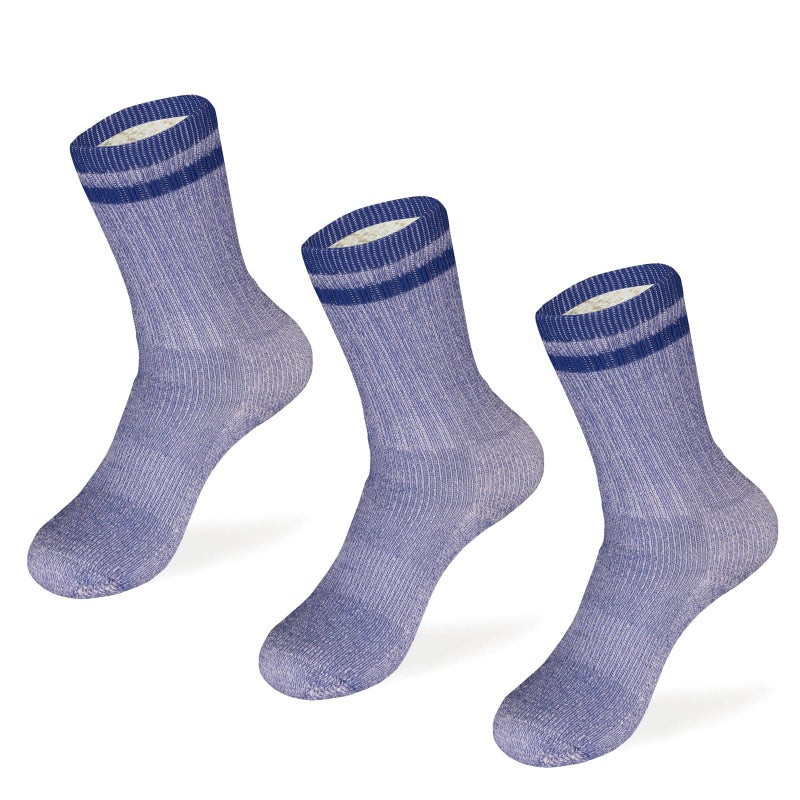 MERIWOOL Merino Wool Kids Hiking Socks for Children 3 Pairs - Image 4