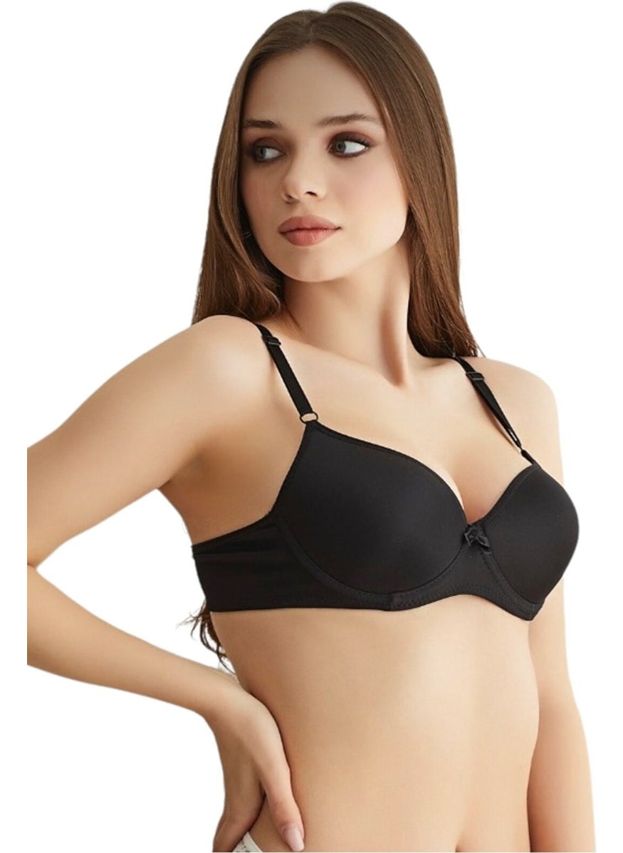 Moda Lady Women's Padded Wired Daily Bra  - Image 3