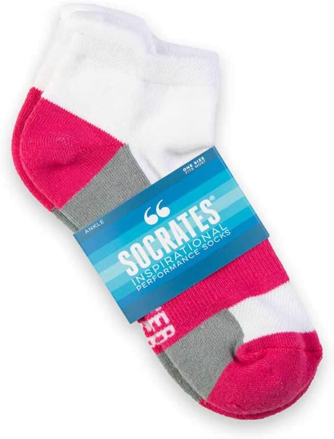 Gone For a Run Inspirational Ankle Socks for Women - Affirmation - Fun Running Socks - Runners Gifts & Motivation - Image 4