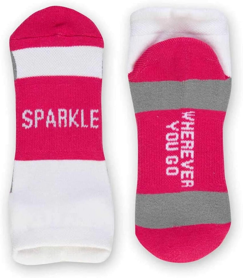 Gone For a Run Inspirational Ankle Socks for Women - Affirmation - Fun Running Socks - Runners Gifts & Motivation - Image 1