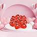 ArtCreativity Heart Stress Balls 12 pcs 275 inches Red Foam Squishy Toys Smile Face Squeeze Red Hearts LoveThemed Party Favors Gifts Rewards Valentines Day Easter Basket Stuffer Kids Adult - Image 4