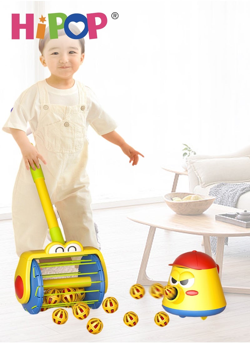 HIPOP Toddler Toys,Interactive Games,Spinning Jets Designed to Enable Toddlers to Collect Bells,Electric Puzzle Game  - Image 1
