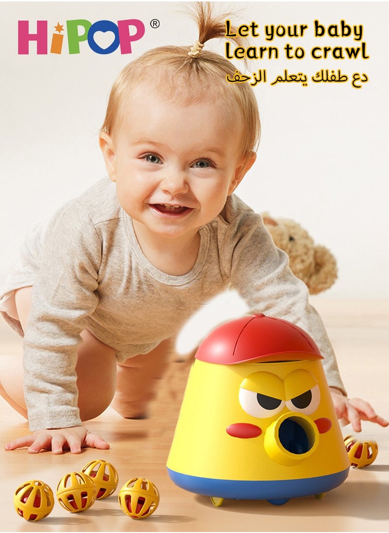 HIPOP Toddler Toys,Interactive Games,Spinning Jets Designed to Enable Toddlers to Collect Bells,Electric Puzzle Game  - Image 5