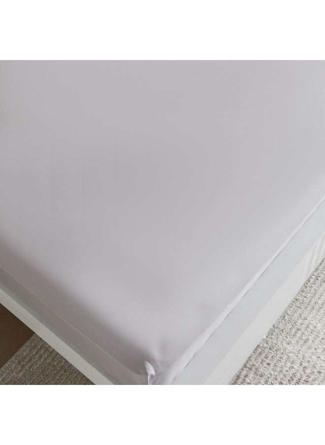 Home Box - Purely Percale King Fitted Sheet 200 x 40 x 180 cm - Image 1