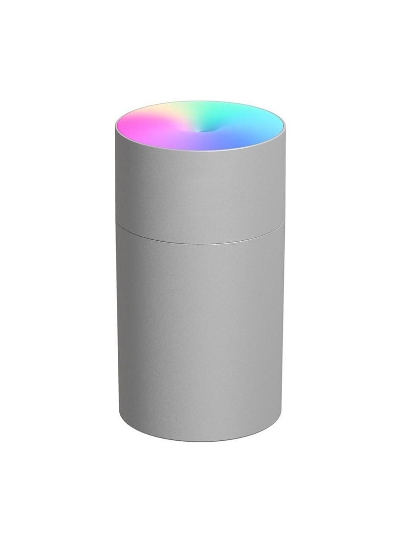 Loquat 270ML USB Dmall Home Bedroom Car Ultrasonic Aromatherapy Air Humidifier 72*72*128mm Grey - Image 1