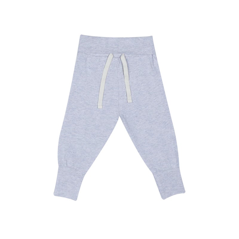 Masilo Masilo Organic Cotton Welcome Baby Bundle - Top/Pant/Top Knot Cap/Receiving Blanket/Unisex, 3-6 Months, Grey- Avocado' - Image 4