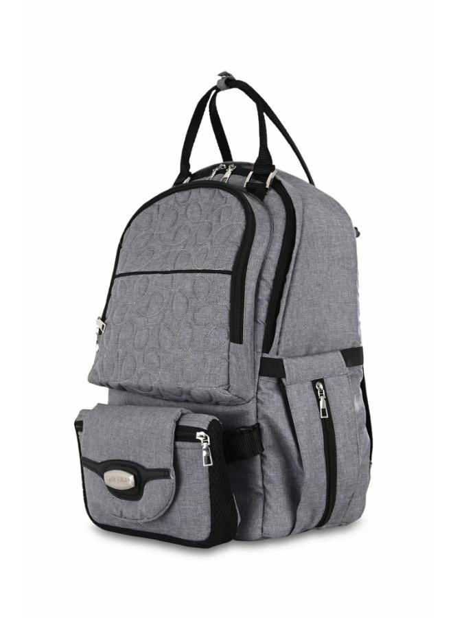 Petit Bebe Premium Go Diaper Bag – Grey - Image 2