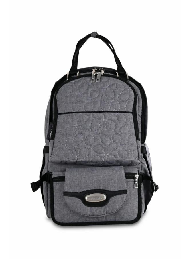 Petit Bebe Premium Go Diaper Bag – Grey - Image 3