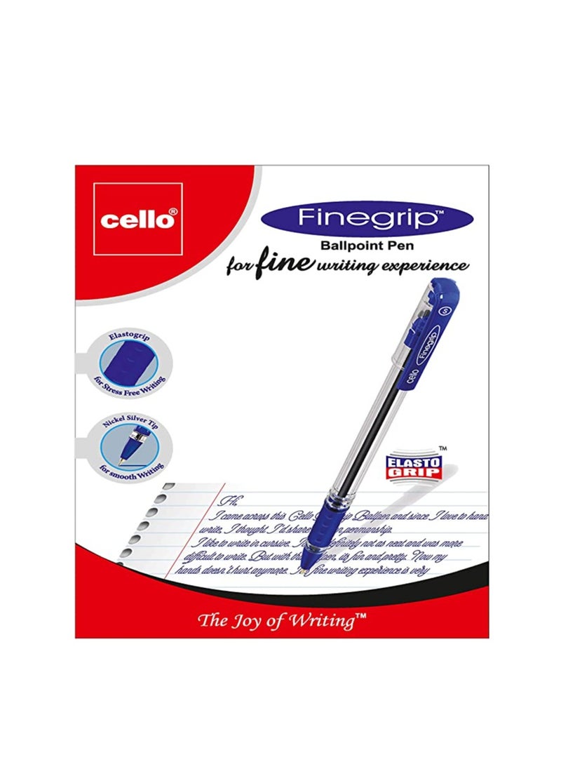 Cello Cello Finegrip Ball Pen 0.7 MM Display Of 50Pc Black  - Image 4