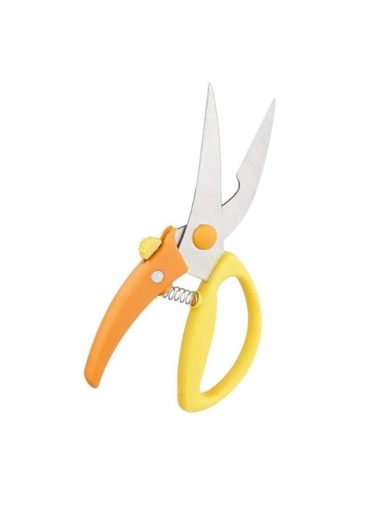 Premium Spring-Loaded Garden Scissors – Ergonomic Grip for Easy Trimming - Image 1