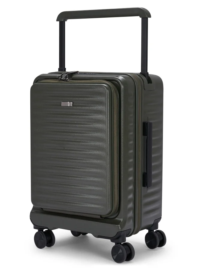 LIMRA Travel Bags From Limra It contains two compartments Made Of PC , Consisting of Two Pieces , Size 20"-29" Inches, Green Color