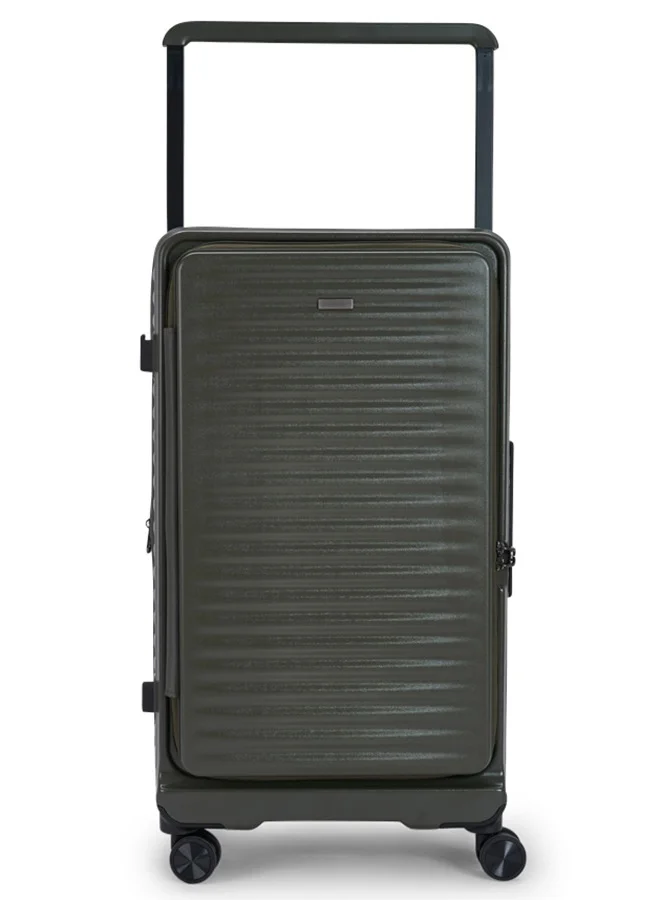 LIMRA Travel Bags From Limra It contains two compartments Made Of PC , Consisting of Two Pieces , Size 20"-29" Inches, Green Color