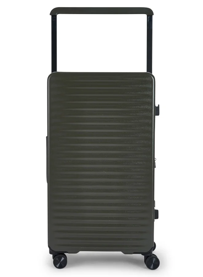 LIMRA Travel Bags From Limra It contains two compartments Made Of PC , Consisting of Two Pieces , Size 20"-29" Inches, Green Color