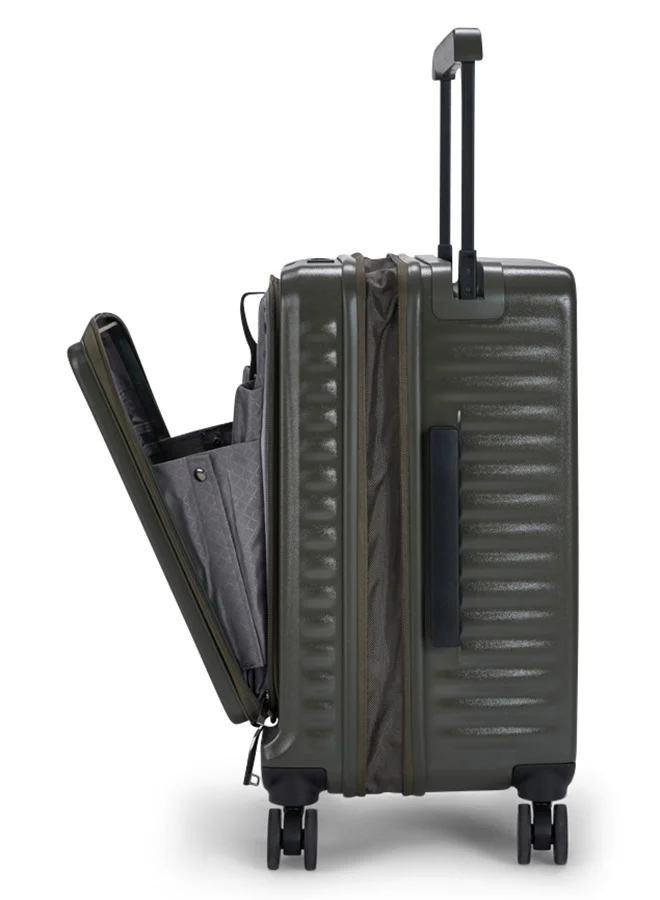 LIMRA Travel Bags From Limra It contains two compartments Made Of PC , Consisting of Two Pieces , Size 20"-29" Inches, Green Color