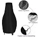 Groumh LARGE SIZE Outdoor Chimney Protective Cover Patio Furniture Covers Patio Chiminea Caps Protective Chiminea Covers Weather Resistant Fire Pit Heater Cover Black 59x31x12inch - Image 3