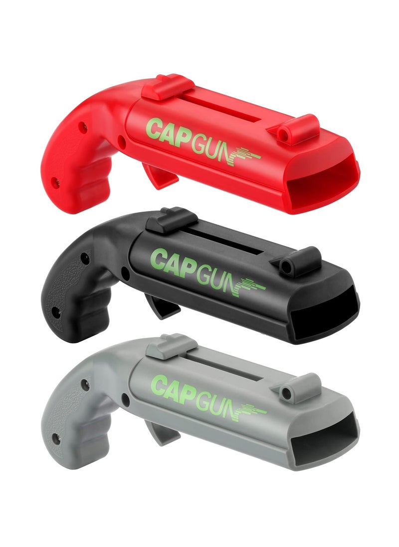 3PCS Cap Gun Beer Bottle Opener, Bottle Openers party favors Gamer bottle opener for BBQ, Party, Bar, Drinking Bottle Opener with family, friends and drinking buddies (Red, Black, Grey) - pzsku/Z4744249F53AFF00742CCZ/45/_/1719566340/38adb2e0-447e-4900-b10e-9a93d3b44bc8