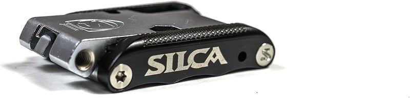 SILCA VENTI MultiTool | 20 tools design minimalistic focus | steel multi tools w/hardened finish | aluminum side bars with master link magnetic storage | HEX/TORX/PHILLIPS/Chain Breaker - Image 4