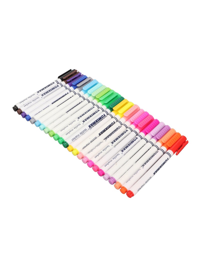 Velaurs 24 Markers Multi-Color Smooth Fine Tip Quick-Drying Graffiti - Image 3