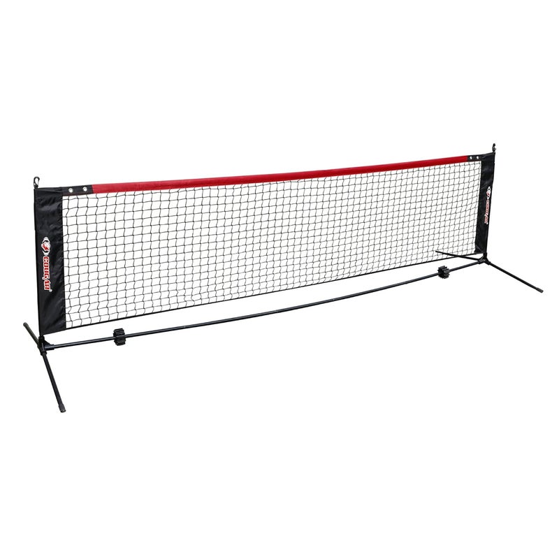 Cougar Mini Tennis Net 3 Meter Set with Steel Frame Fully Collapsible Easy to Assemble Portable Sports Net for Kids Adults Indoor Outdoor Training Includes Carry Bag - Image 1