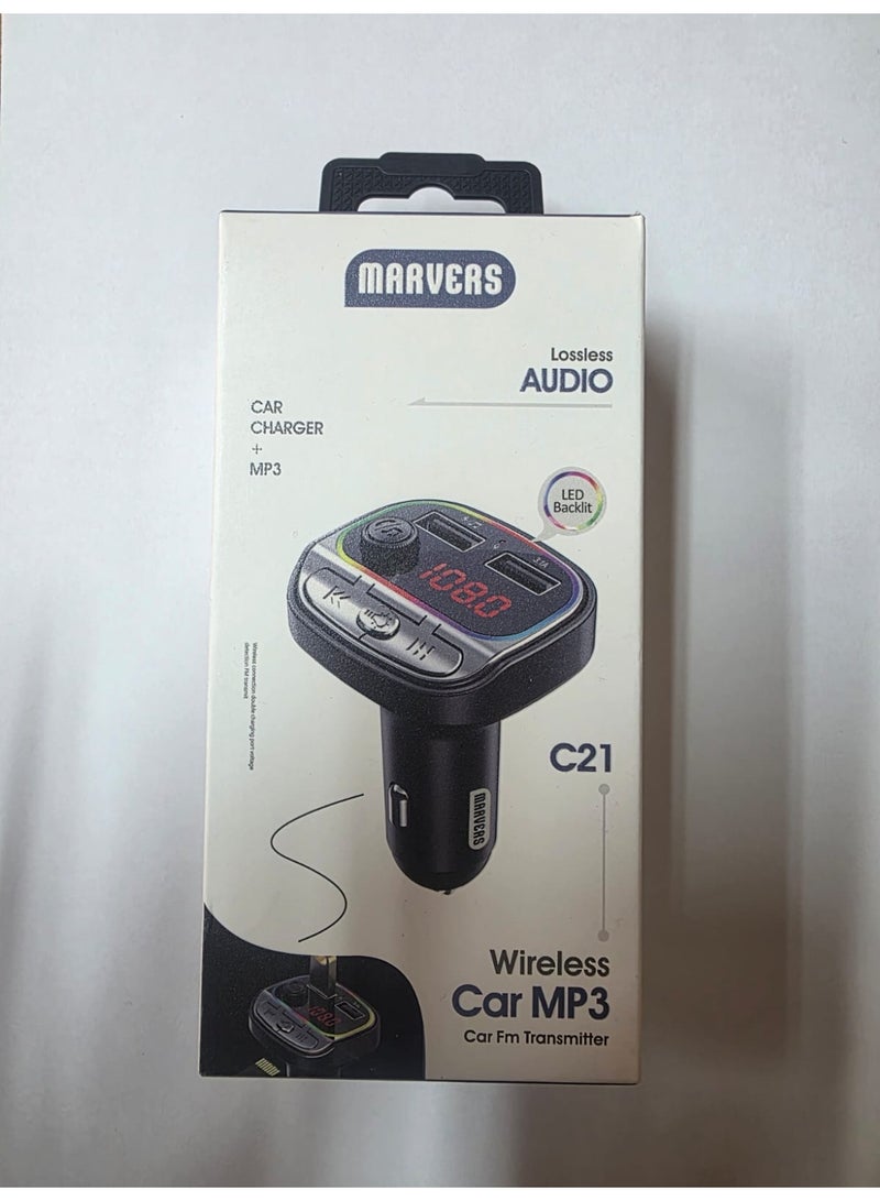 MARVERS Car Charger And MP3 - Image 1