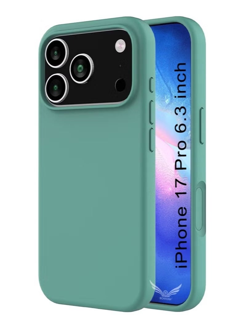 ACLIX iPhone 17 Pro Cover Soft Jelly Silicone iPhone 17 Pro Case Inside Microfiber Lining Shockproof Protective Case for iPhone 17 Pro 6.3 inch - Image 1