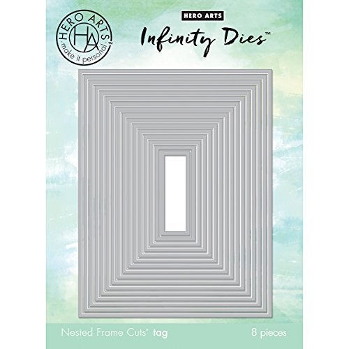 Hero Arts DI198 Infinity Dies, Nesting Rectangle Infinity - Image 2
