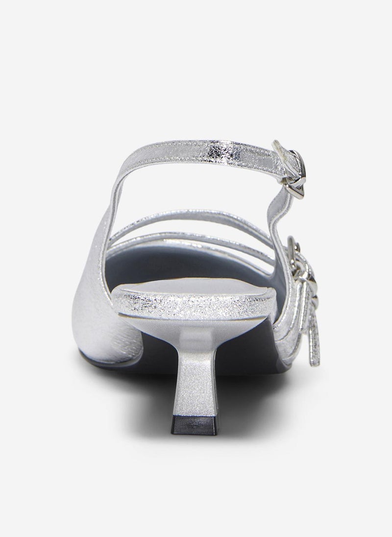 ONLY Women's ONLCOCO-8 Buckle Slingback Pump - Image 3
