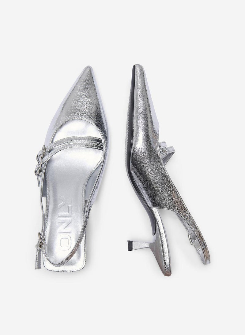 ONLY Women's ONLCOCO-8 Buckle Slingback Pump - Image 4