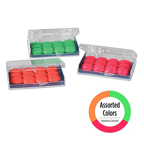 Flents Protechs Seal-Rite Silicone Moldable Ear Plugs for Pool, Ocean, Water, Sports, Color May Vary - Neon Pink, Green, and Orange, 6 Pairs, BPA Free - Image 2