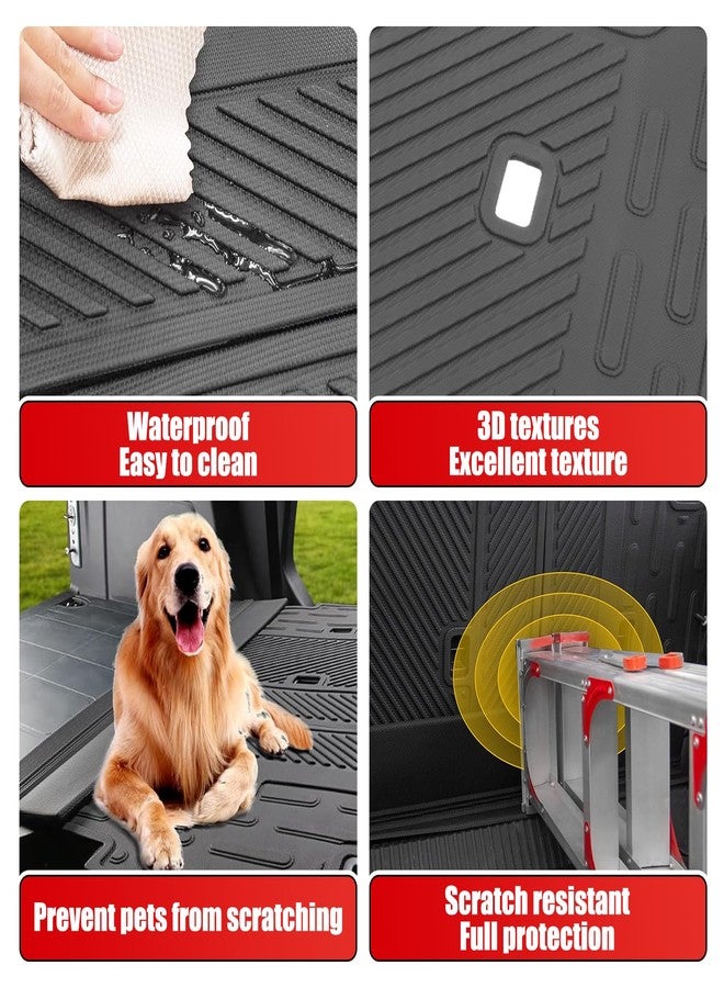 EVGoXMods Rear Seat Back Cover Compatible with Ford Bronco 2 Door 2025 2024 2023 2022 2021, All-Weather Backrest Protector Mat Liner Interior Accessories - Image 4