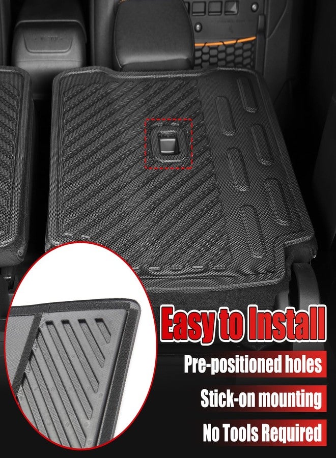 EVGoXMods Rear Seat Back Cover Compatible with Ford Bronco 2 Door 2025 2024 2023 2022 2021, All-Weather Backrest Protector Mat Liner Interior Accessories - Image 5