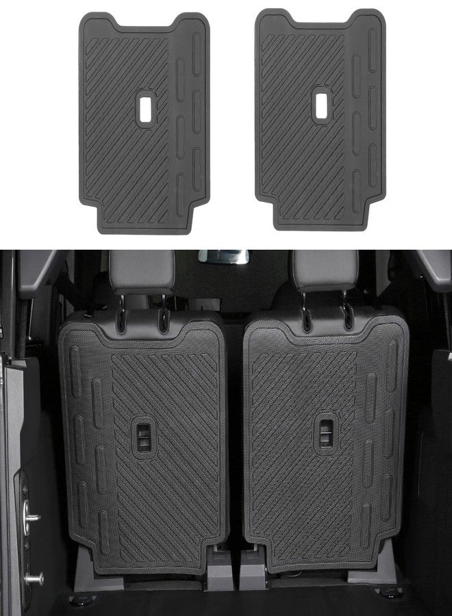 EVGoXMods Rear Seat Back Cover Compatible with Ford Bronco 2 Door 2025 2024 2023 2022 2021, All-Weather Backrest Protector Mat Liner Interior Accessories - Image 1