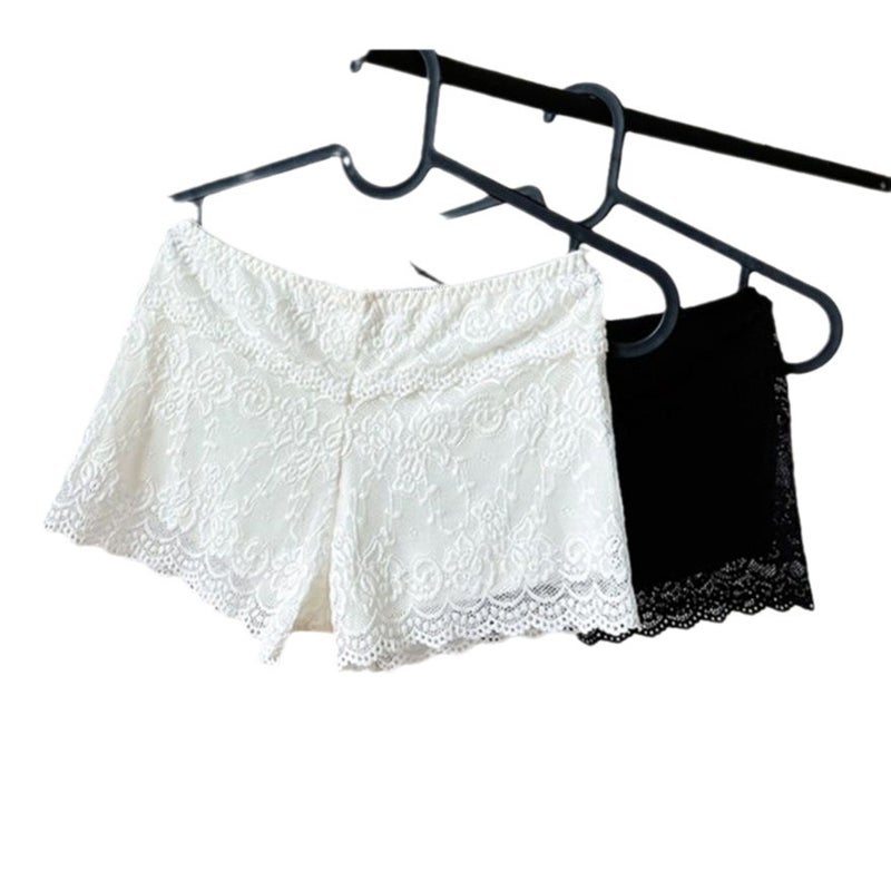 Women's Lace Safety Shorts High Waist Breathable Thin Summer - Image 5