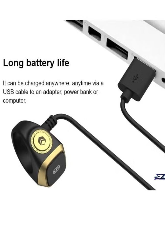 ELTRAZONE Bluetooth Quran Speaker with Smart Tasbih Zikr Ring 20mm, Holy Wall Speaker, Bluetooth Al Quran Light Speaker – Portable & Powerful Quran Recitation Speaker - Image 2