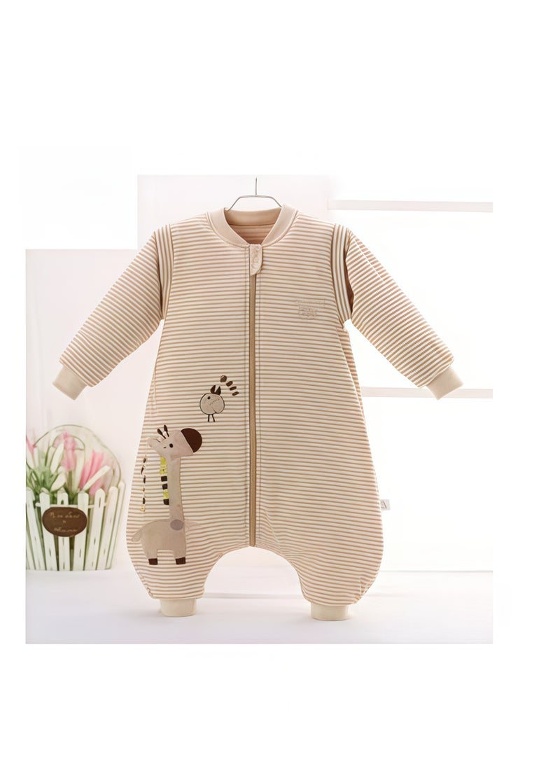 MIXDE Baby Sleep Sack, Soft Baby Sleeping Bag, Swaddling Blanket, Swaddle Wrap, Pure Cotton Wearable Blankets with Removable Sleeves and Legs, Easy Zip Access Nappy Change, for Newborn Babies 1-3 Years - Image 5