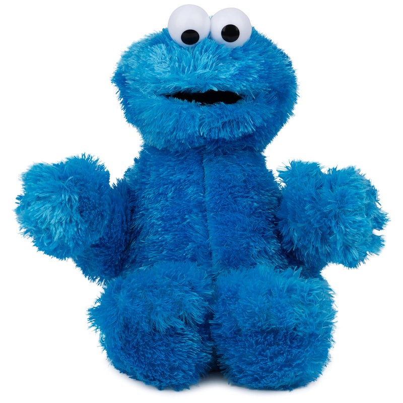 GUND Sesame Street Official Cookie Monster Muppet Plush, Premium Plush Toy for Ages 1 & Up, Blue, 12” - Image 1