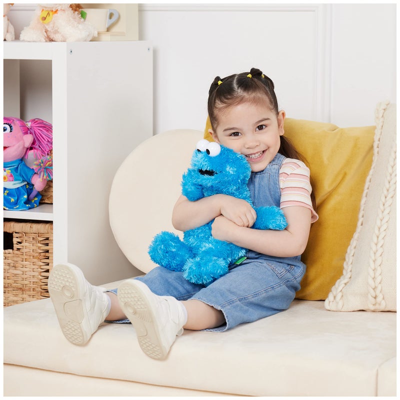 GUND Sesame Street Official Cookie Monster Muppet Plush, Premium Plush Toy for Ages 1 & Up, Blue, 12” - Image 5