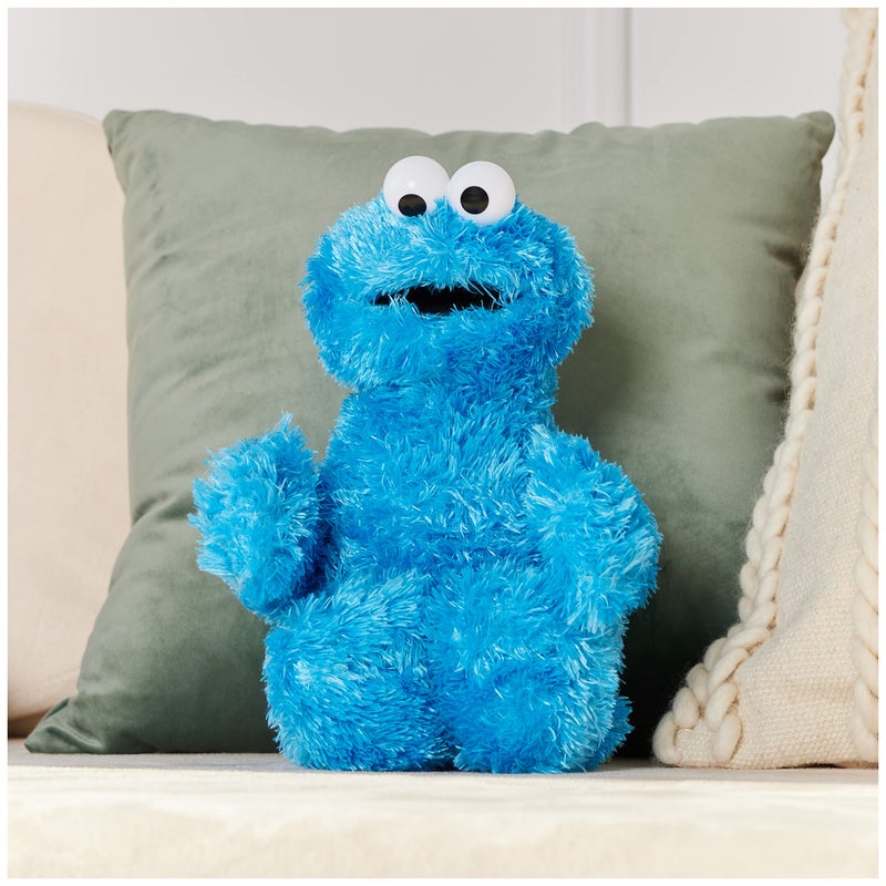 GUND Sesame Street Official Cookie Monster Muppet Plush, Premium Plush Toy for Ages 1 & Up, Blue, 12” - Image 2