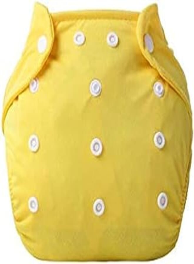 Adjustable Washable and Reusable Cloth Dipaers Fitted for Baby Girls and Baby Boys-BP030YE - 2724343143702