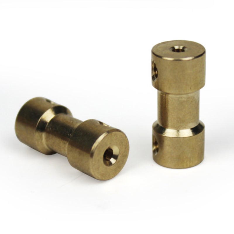 Shaft Coupler 4-6mm Premium Metal Durable Joint - Precision Rotary Motion Transmission Shaft Connector for Industrial Machinery Model Cars Model Ships Robots - Image 2