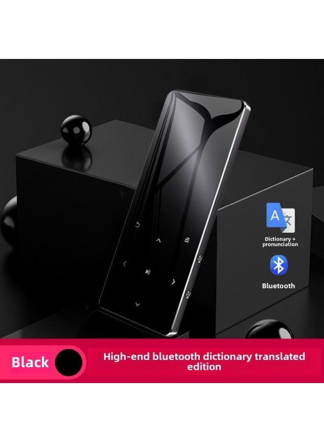 بلوتوث Mp3 إنجليزي للاستماع إلى Walkman Student إصدار صغير محمول Mp4 Slim Mp5 مشغل موسيقى Mp6-اللون: أسود رائع (الإصدار النهائي) قاموس إنجليزي + وظيفة بلوتوث - السعة: 8 جيجابايت-حزمة 1 - Image 1