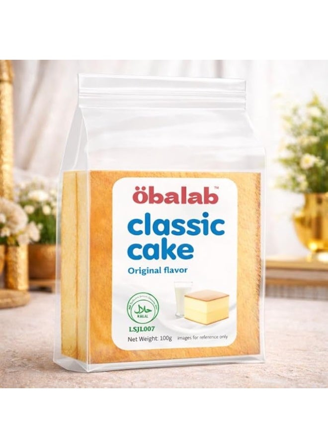 كيك أوبالاب الكلاسيكي – نكهة أصلية وقوام إسفنجي ناعم – خفيف وهش ومثالي للسناكس – عبوة 100 جرام - Image 2