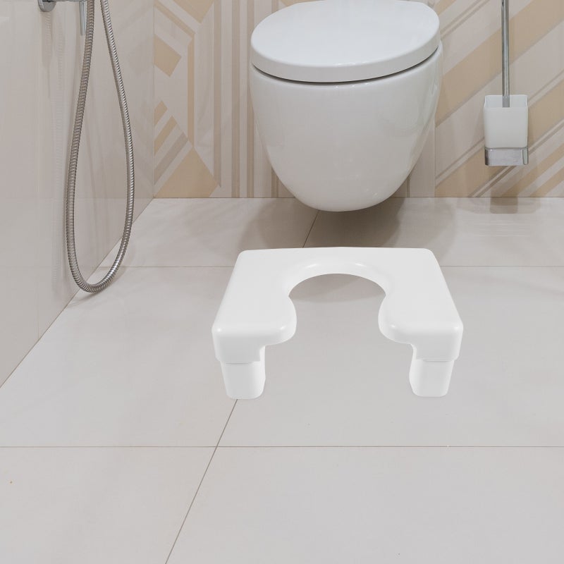 🚽 مقعد مرحاض للركوع مريح وغير قابل للانزلاق قابل لإعادة الاستخدام لمساعدة في الحمام - Image 3